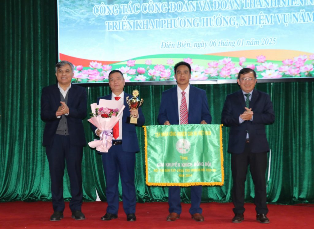 Cao su Điện Biên nâng cao đời sống cho người lao động